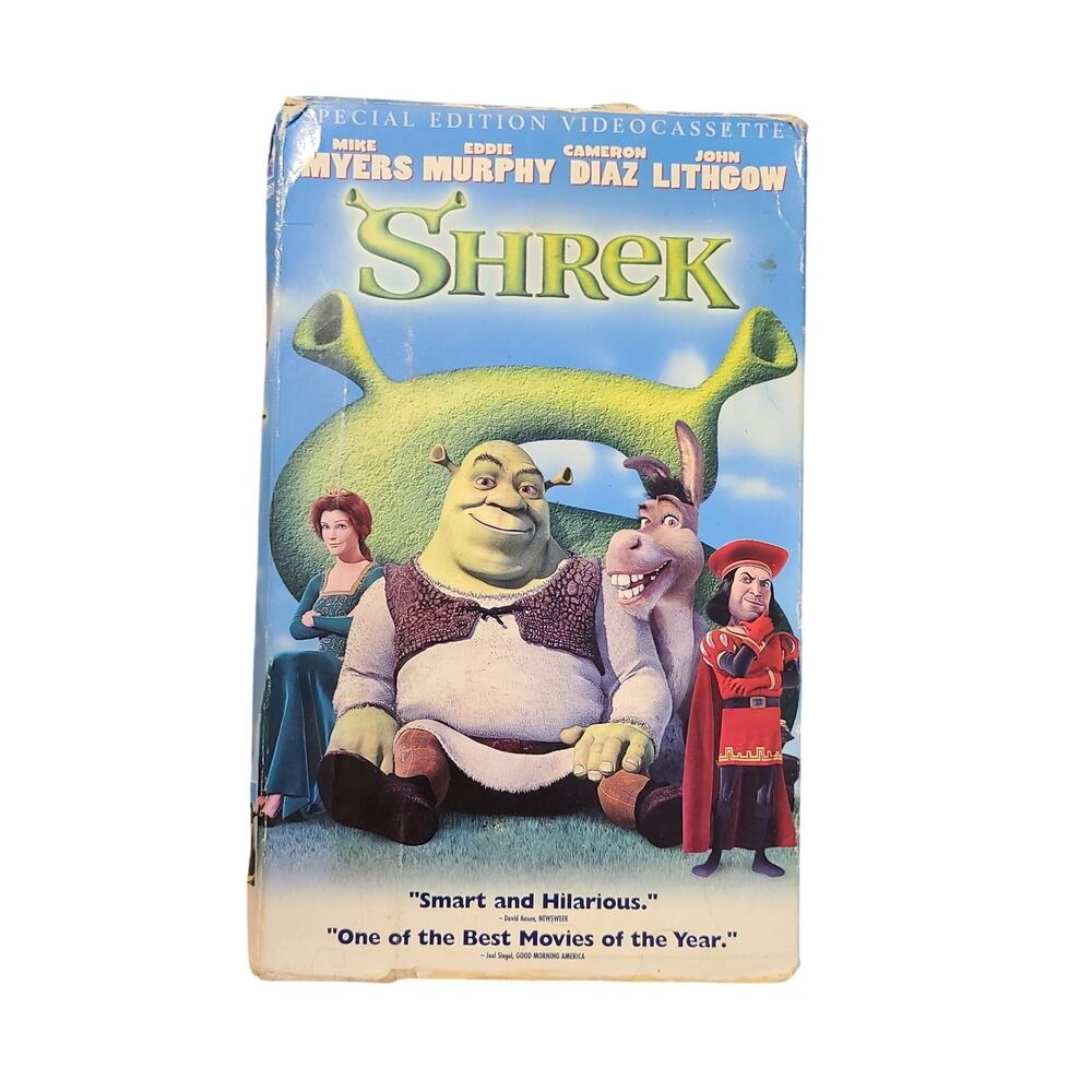 Shrek (VHS, 2001) big box tested